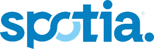 Spotia logo blue (for light background)