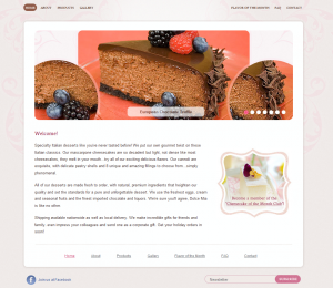 Bakery website