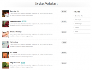 Beauty services