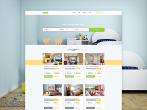 Real estate webdesign