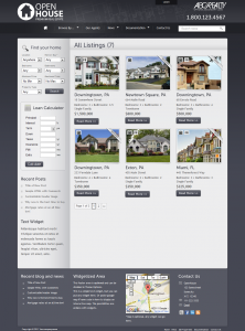 Immo search filters