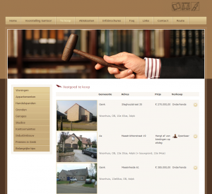 Notary website design